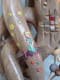 Petit Prince - Sculpture sur bois-Thierry Fleury