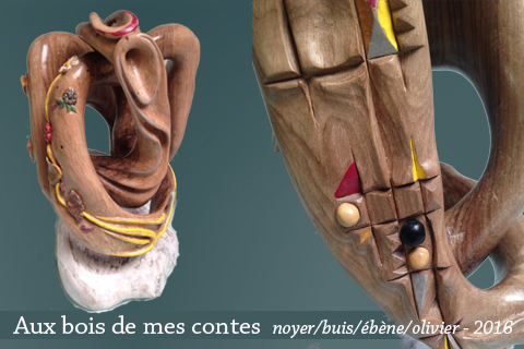 Sculpture bois - Thierry Fleury